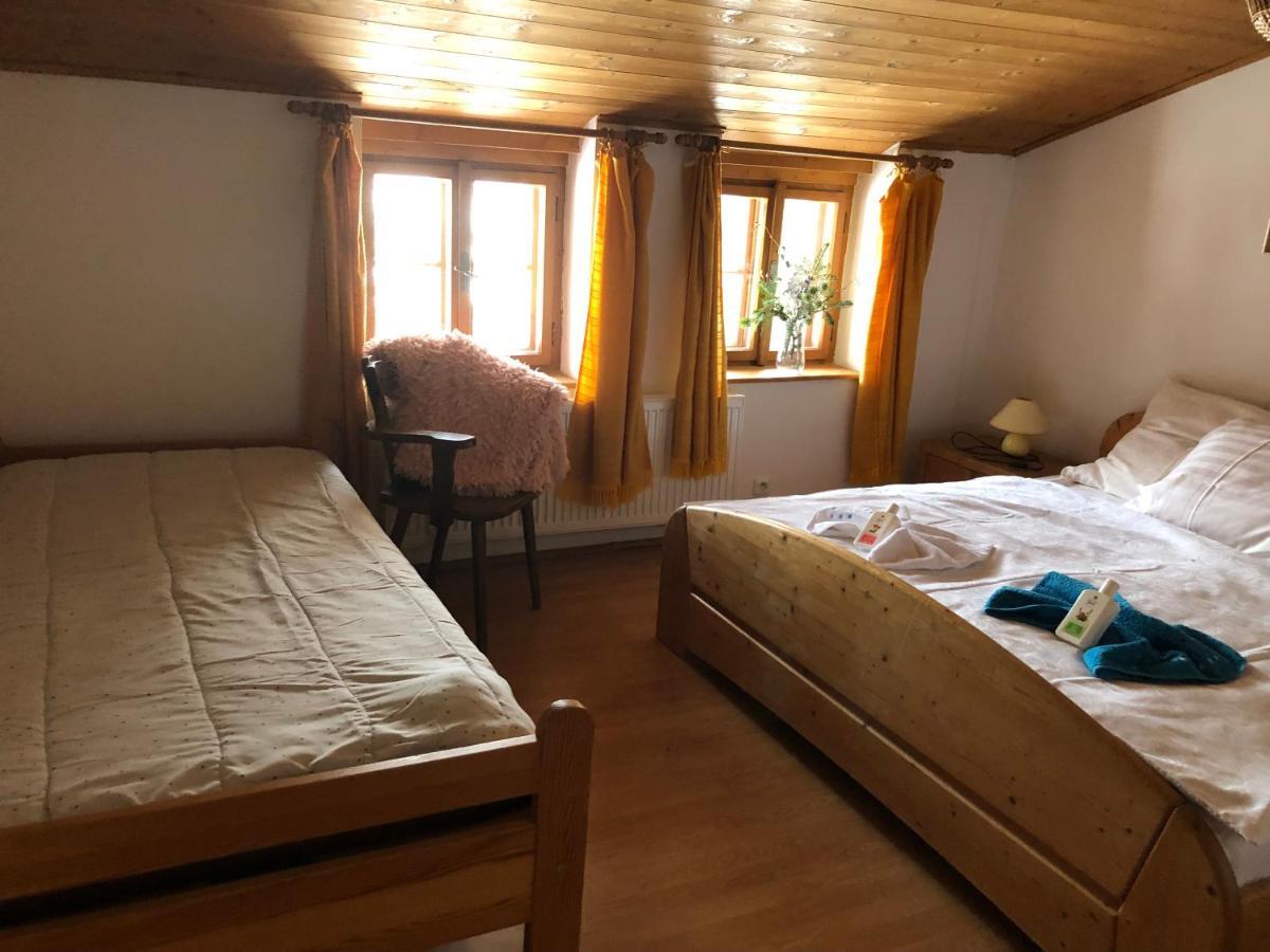 Hotel Chaloupka U Jiriho Nová Pec Exteriér fotografie