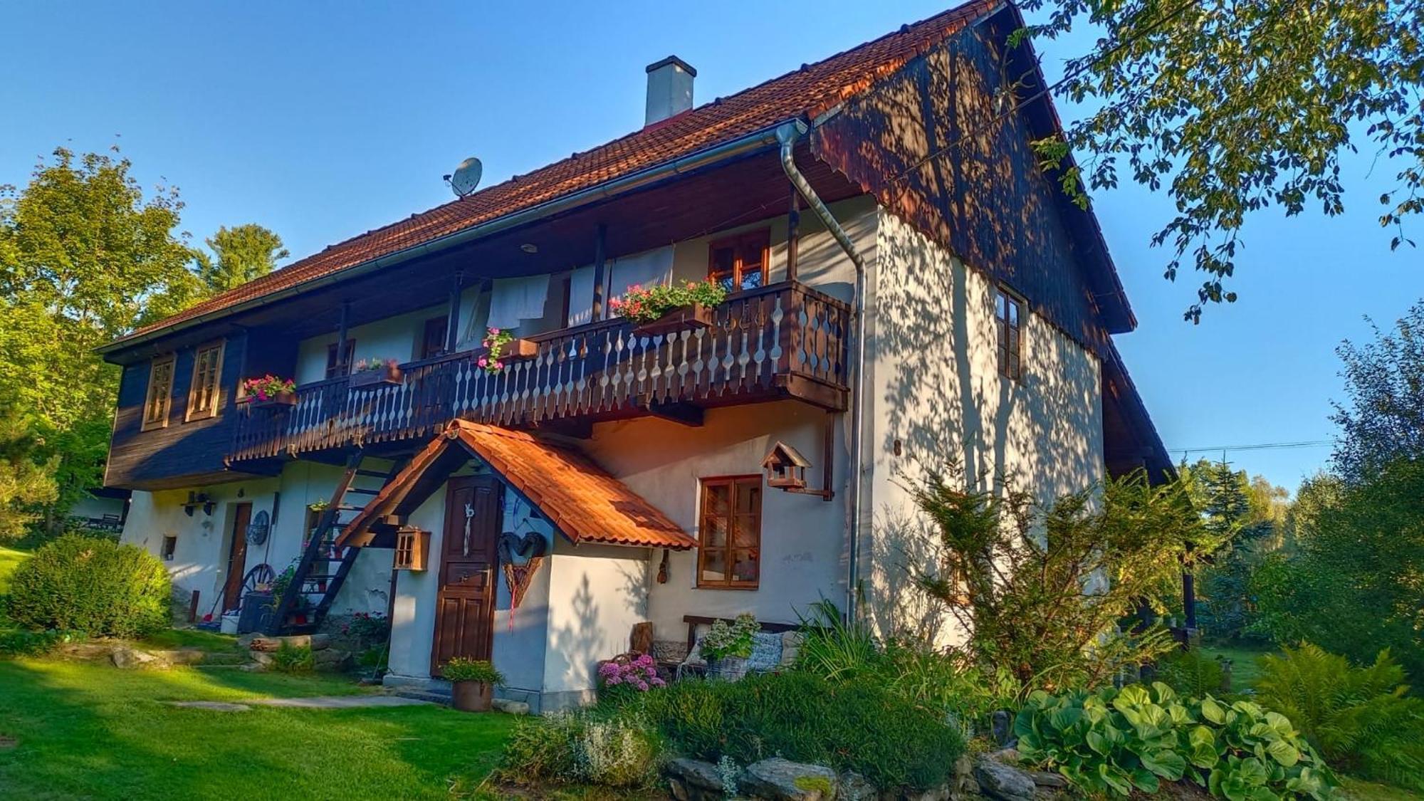 Hotel Chaloupka U Jiriho Nová Pec Exteriér fotografie