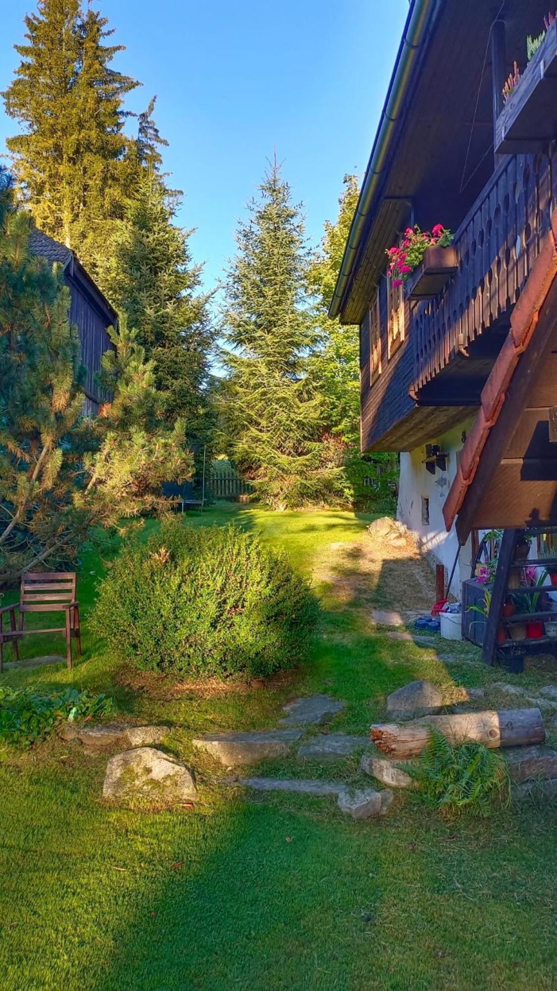 Hotel Chaloupka U Jiriho Nová Pec Exteriér fotografie